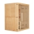 Sauna sucha z piecem MO-EA3 3-osobowa 150x120x190cm 3,5kW